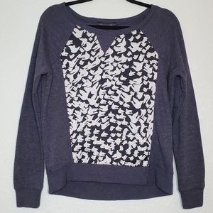 FORENZA | Gray Sweatshirt with bird print